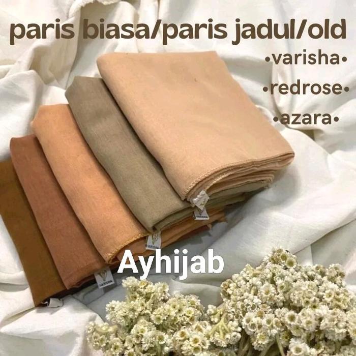20 PCS 1 KODI PARIS JADUL PAKET USAHA JILBAB LEMBUT SEGI EMPAT KATUN MUSLIM SQUARE COKLAT SQUARE COK