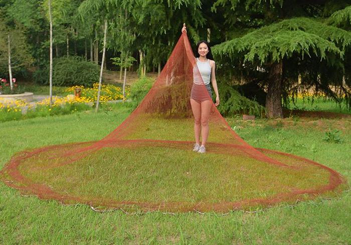 Finefish Catch Fish Network USA Cast Nets Small Mesh Easy To Hand Throw Fishing Net Outdoor Water Hu
