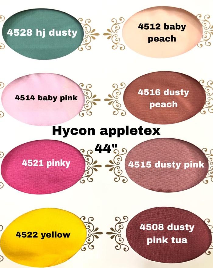 BAHAN MULTI KAIN DOUBLE SIFON HYCON BAHAN KERUDUNG 1 ROLL 50 YARD