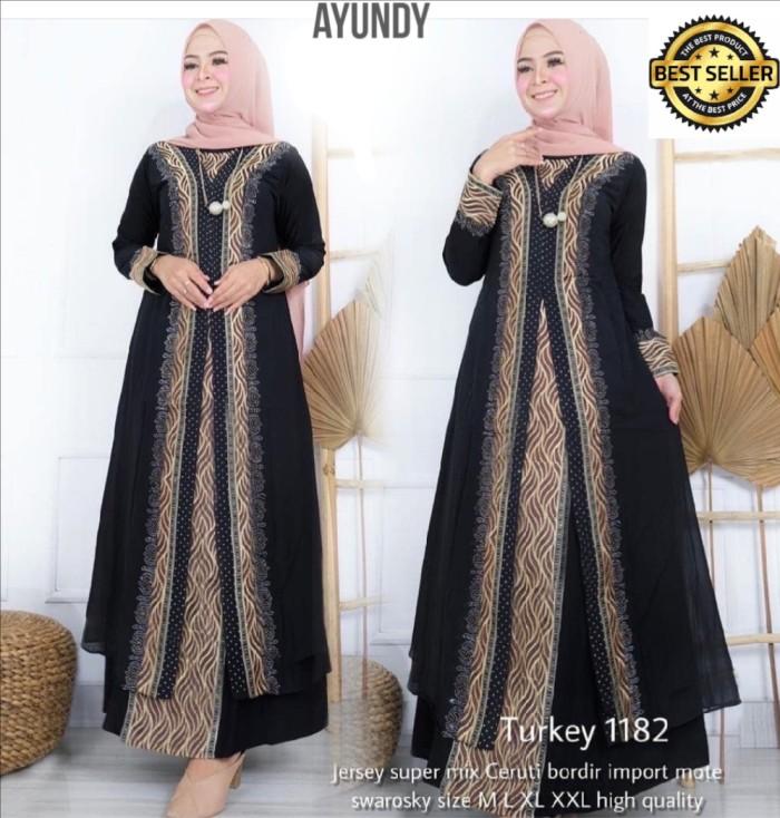GAMIS ABAYA TURKEY / GAMIS ABAYA ARAB MODEL ERBARU 2020
