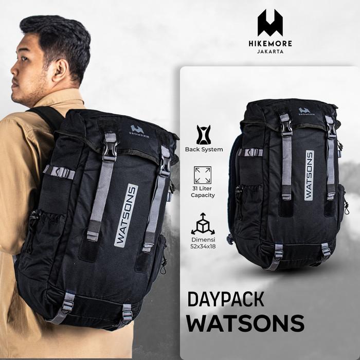 Tas Punggung Ransel Daypack Traveling Hikemore Watsons Original