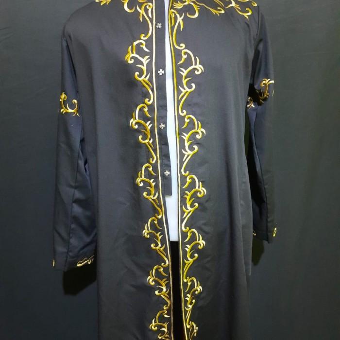 JUBAH BORDIR PENGANTIN PRIA GAMIS BORDIR PENGANTIN MEWAH BERKUALITAS