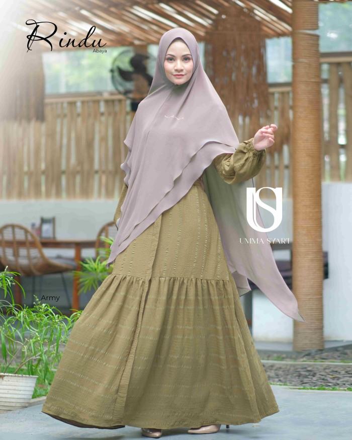 GAMIS RINDU ABAYA BY UMMA SYARI