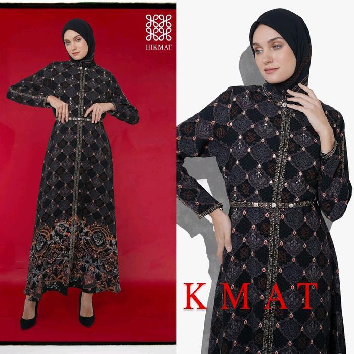 NENIKU ABAYA HIKMAT FASHION TERBARU A3027 PURPLE