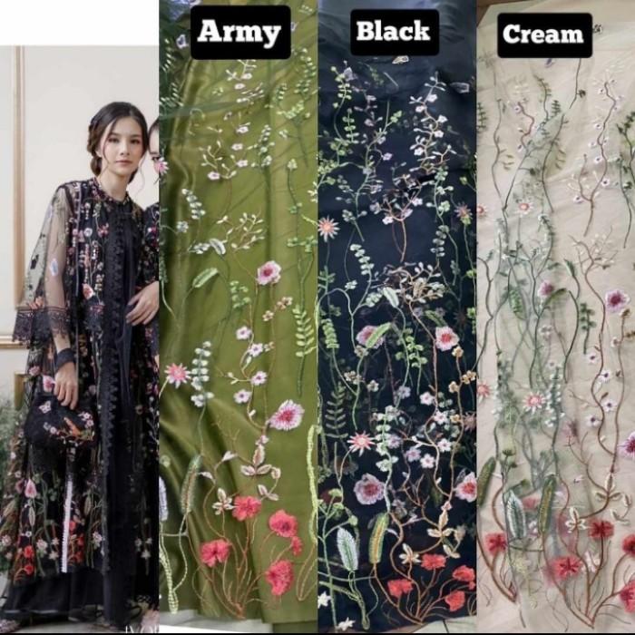 Kain Tile Valentino lace,Brukat Prancis,Bahan Gaun Dress