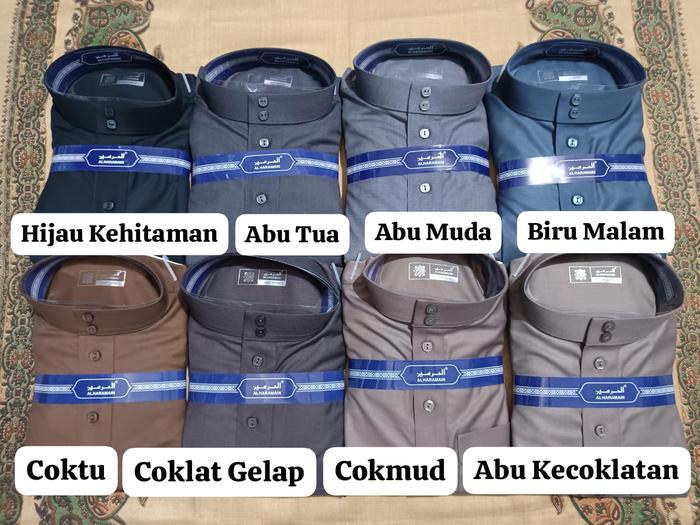 SALE TERMURAH JUBAH GAMIS AL HARAMAIN WOLL POLOS KANCING BULAT IMPORT VIETNAM WOLL POLOS READYY