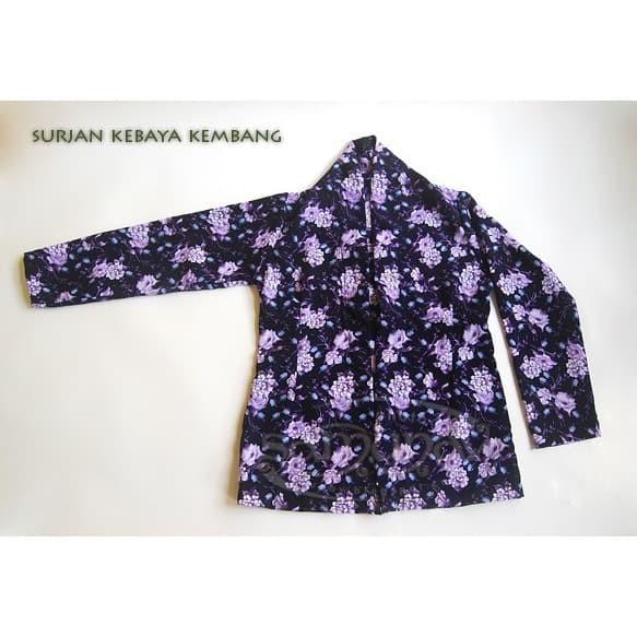 Kebaya Surjan Motif Kembang - Size Dewasa