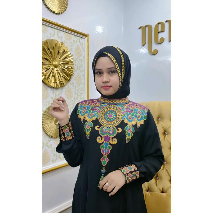 NENIKU ABAYA HIKMAT FASHION A8445