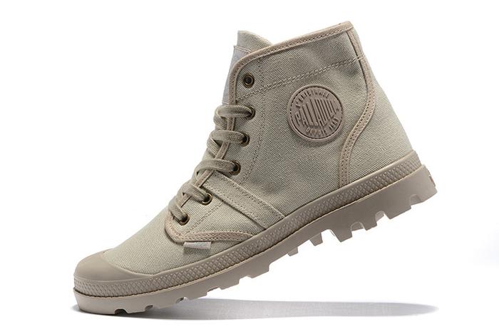 Original PALLADIUM Pampa Hi Work Casual Breathable Sneakers Lace Up Ankle Boots Lace Up Canvas Men W