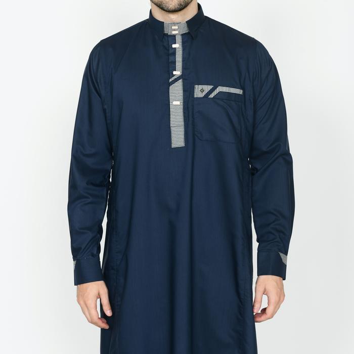 PRODUK TERLARIS GAMIS JUBAH ALWAAN DENGAN VARIASI KERAH MANSET JD053 BAJU MUSLIM PRIA DEWASA LENGAN 