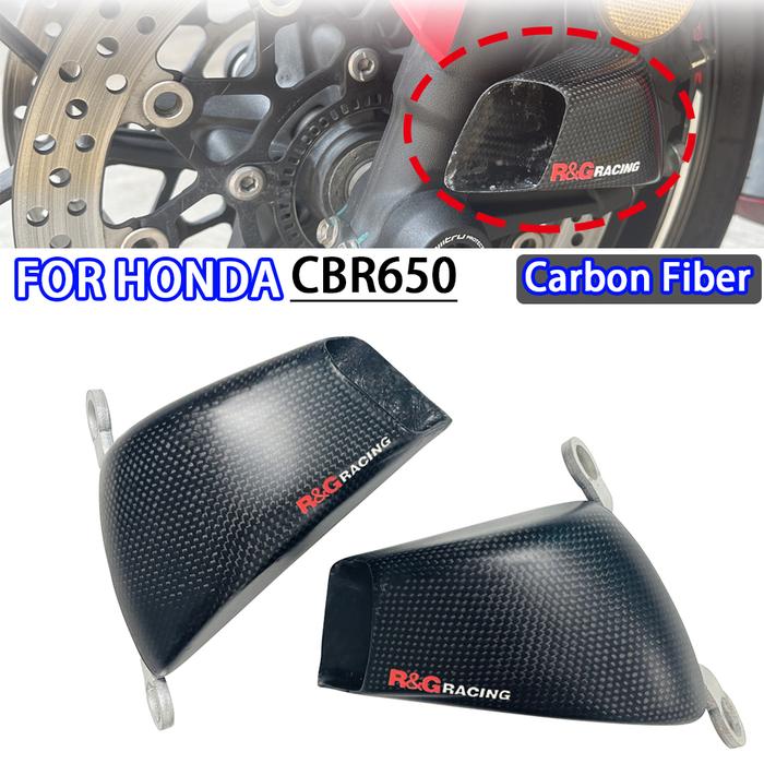 Carbon Fiber  Honda CBR650R CB650R carbon fiber brake caliper 100MM radiator cap Motorcycle Air Duct