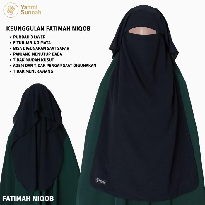Niqab Yaman Purdah - Cadar 3 Layer Terbatas