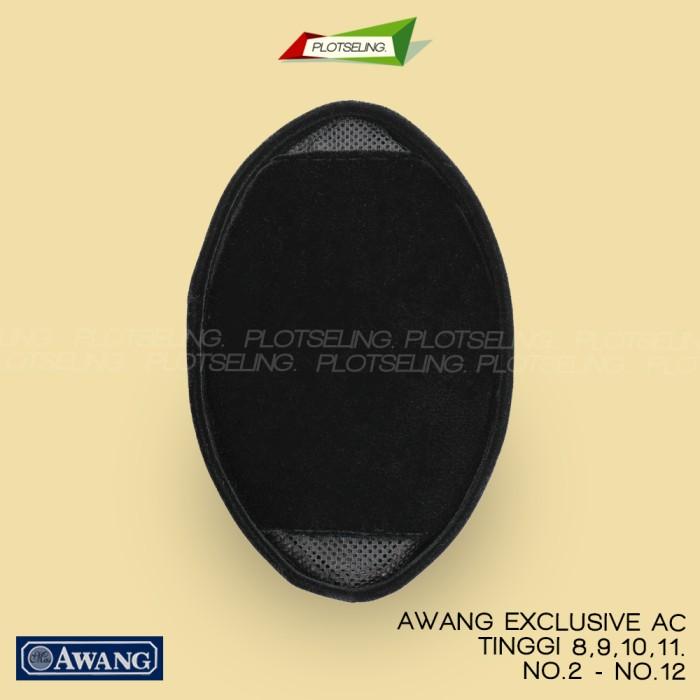 Songkok Awang Exclusive Hitam Ac Tinggi 8 9 10 Anak-Dewasa Nomor 3-11 Terbatas