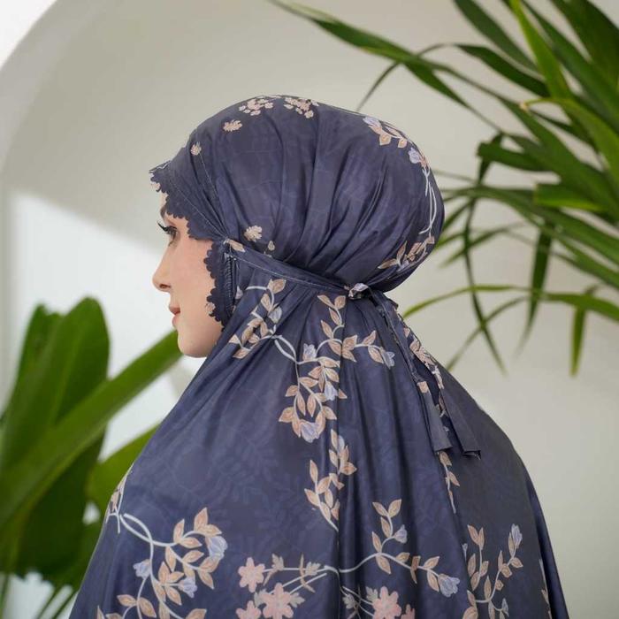 (Langsung Diproses) Maia By Hasya - (Free Sejadah Muka & Gantungan) Mukena Emily Keira Series Motif 