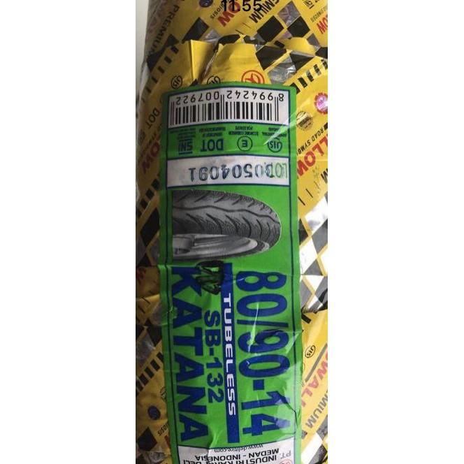 Ban 80/90 Ring 14, Tubeless
