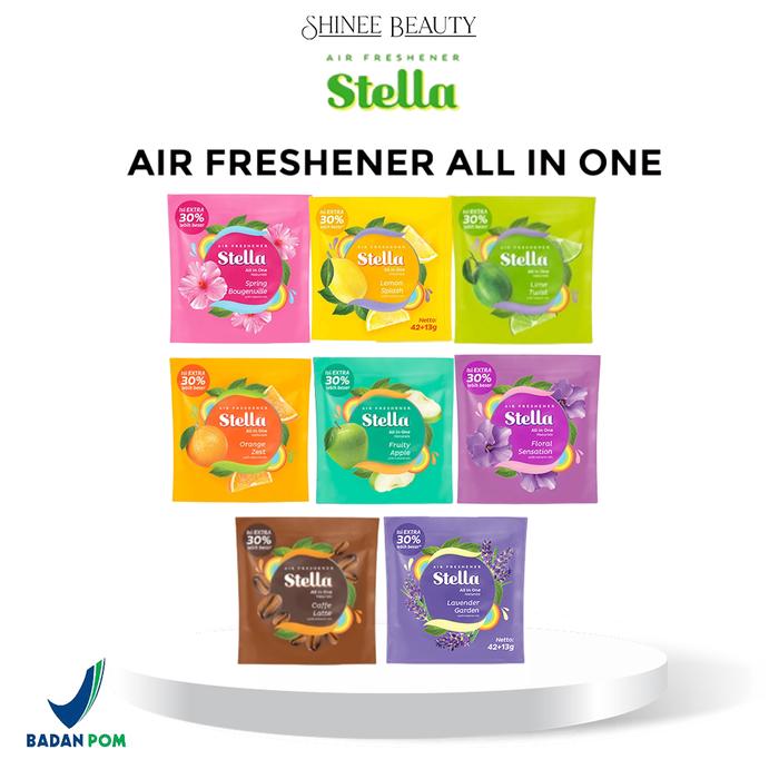 Stella Air Freshener All In One | PARFUME Ruangan | Toilet | Mobil | KEMASAN BARU
