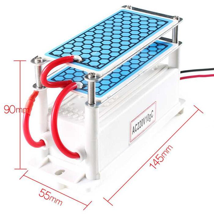 STORE ABADI - BISA COD - Ozonizer DIY Ozone Generator 10g/h Portable Ceramic Plate Air Purifier / al