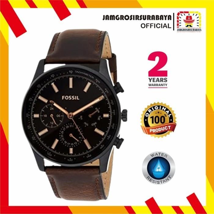 Jam Tangan Pria FS BQ2457 / BQ 2457 Leather Original