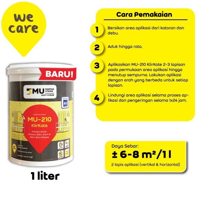MU-210 KlirKote 1ltr Terlaris.
