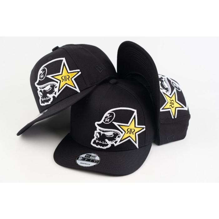 READY_ TOPI SNAPBACK ORIGINAL IMPORT ROCKSTAR BASEBALL CAP DISTRO FASHION PRIA WANITA HIP HOP HAT DE