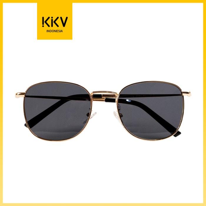 READY_ KKV BLACK SUNGLASSES KACAMATA HITAM UNISEX WANITA PRIA FASHION GOOD PRODUK