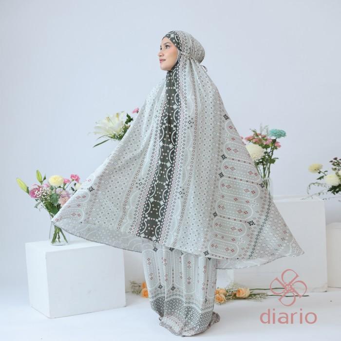 Dijual - Diario x Dwihanda - Mukena Sejiwa Prayer Set 2in1 Free Sejadah Travel - Honesty