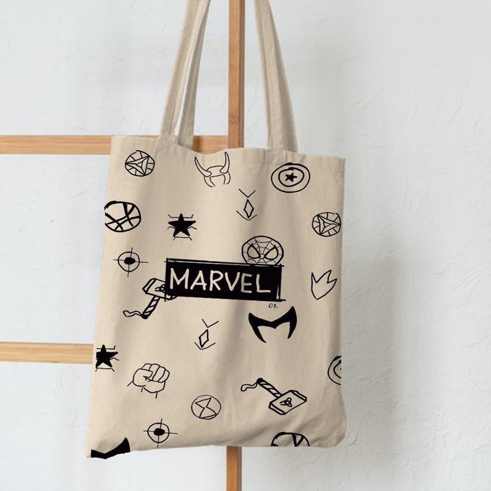 TERLARIS 2022TERLARIS!! totebag resleting ukuran besar totebag marvel spiderman totebag wanita/toteb