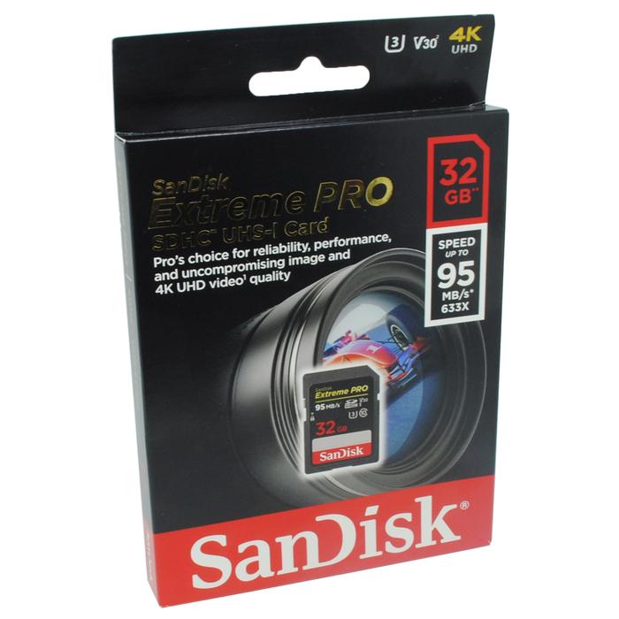 STORE ABADI - BISA COD - Memori Card Sandisk SDHC Extreme Pro [32GB /Class 10 UHS-1 /95MB/s] TERLARI