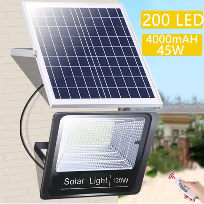 Produk 45W Lampu Taman /LAMPU SOROT SOLAR CELL / LAMPU LED TENAGA MATAHARI / LAMPU PANEL SURYA / LAM