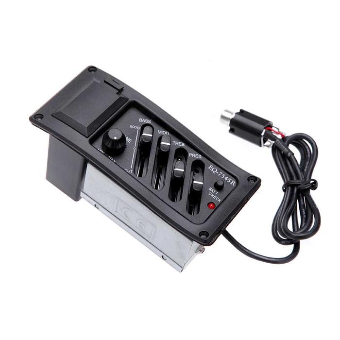 STORE ABADI - BISA COD - Preamp Gitar Akustik Amplifier EQ Tuner / Preamp Guitar Akustik dari bahan 