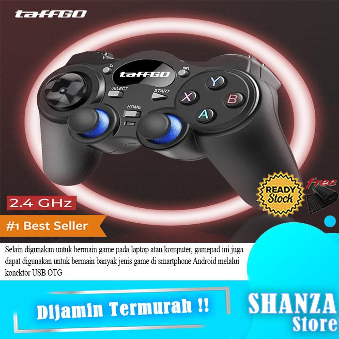 STORE ABADI - BISA COD - SETIK WIRLES ANDROID HP Gamepad Controller Stik Game Wireless 2.4g Untuk An