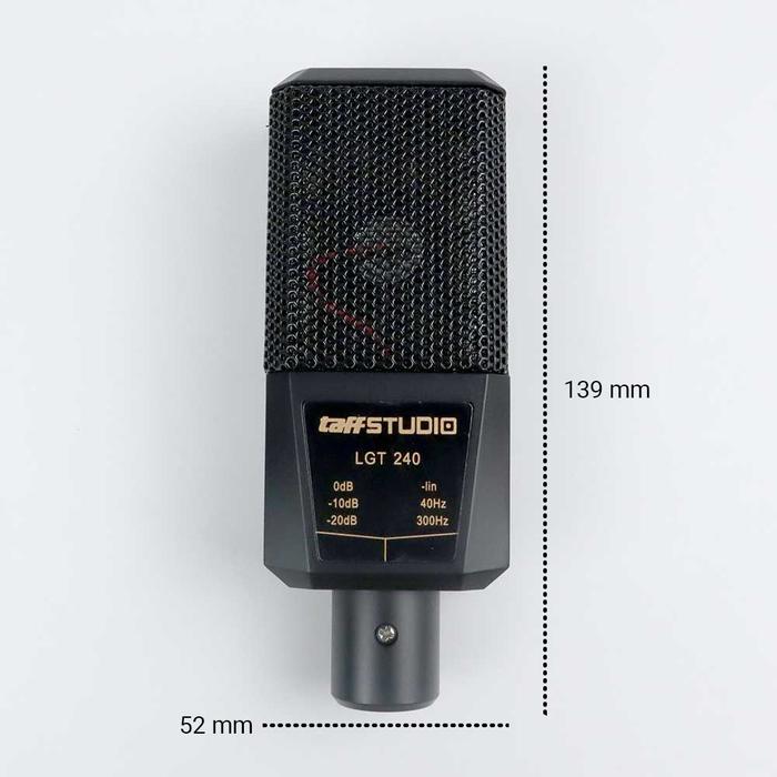 STORE ABADI - BISA COD - TaffSTUDIO GMark Microphone Condenser Professional Recording - LGT240 TERLA