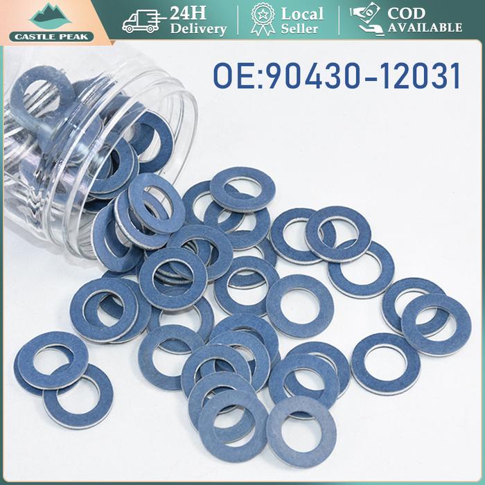 STORE ABADI - Gasket Packing Baut Oli - Ring Gasket Oli Mesin / ring baut TOYOTA Washer Oil Drain Pl