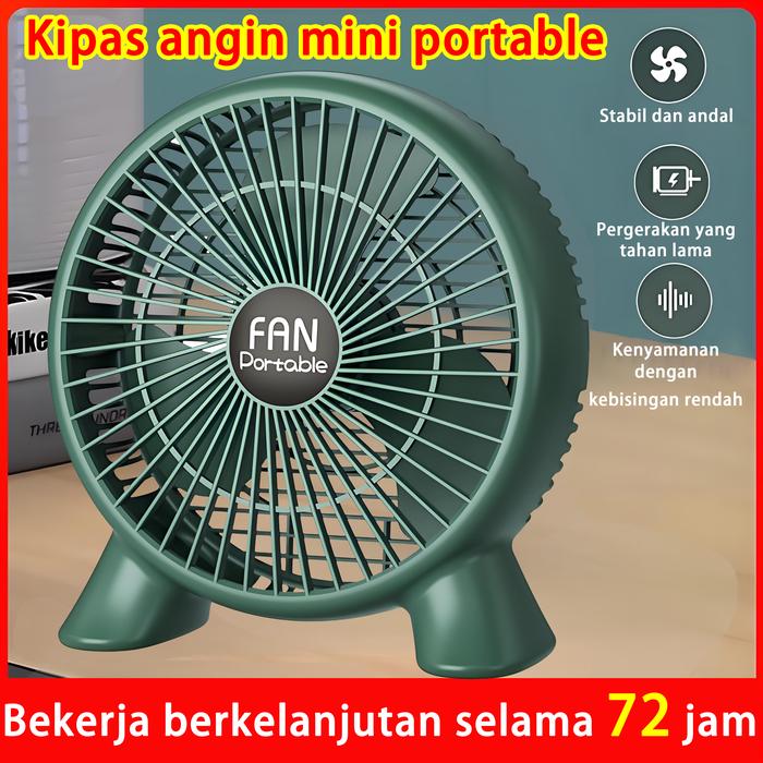 Lebih dingin dari AC Kipas Angin Portable 8800mAh 9900 rpm Bisu rumah usb mini angin besar portabel 
