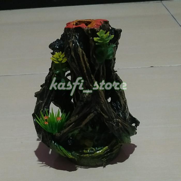 Hiasan dekorasi aquarium Ornamen perlengkapan aquarium bonsay akar Bakau accessories aquarium