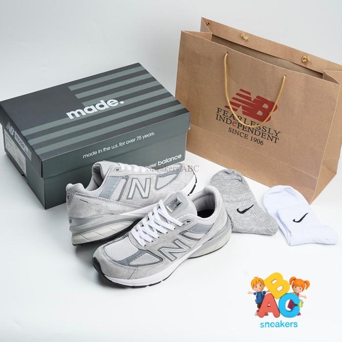 New Balance 990v5 M990GL5 Gramho Grey Sneakers ABC