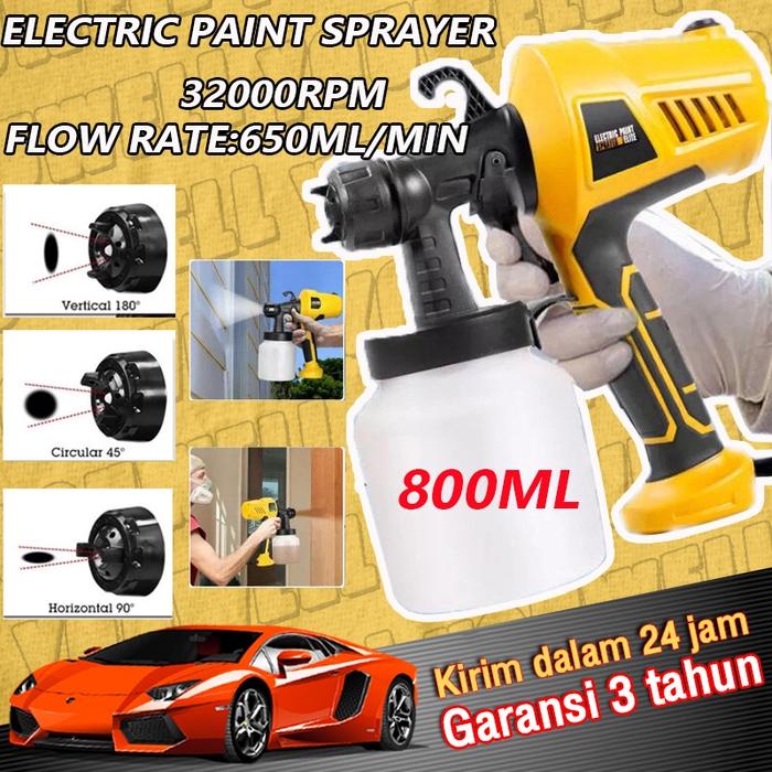 Semprot listrikPistol /semprot cat yang dapat diisi ulang Pistol /Mesin Semprot Cat Elektrik Nirkabe
