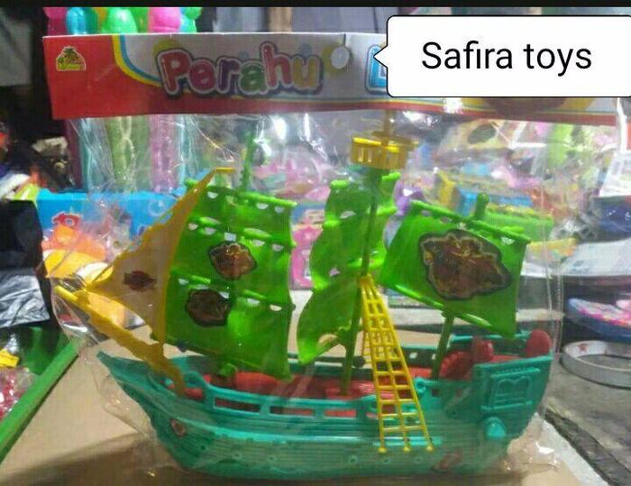 Mainan anak kapal bajak laut / mainan anak kapal laut - Mainan Perahu Layar Kapal Bajak Laut Pirates