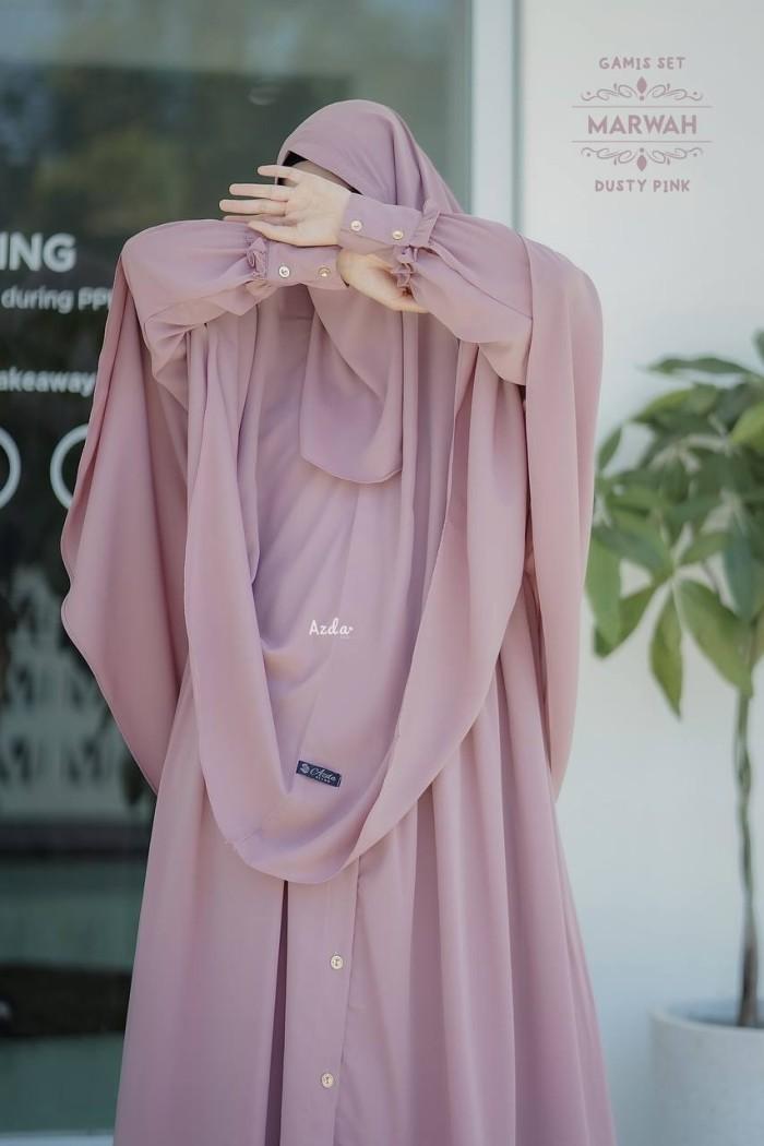 BARU GAMIS SET NIQAB MARWAH BY AZDA
