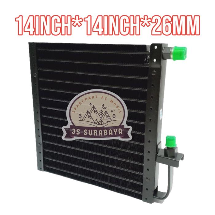 Kondensor Ukuran 14inch*14inch*26mm Ac mobil Universal 14 14 26