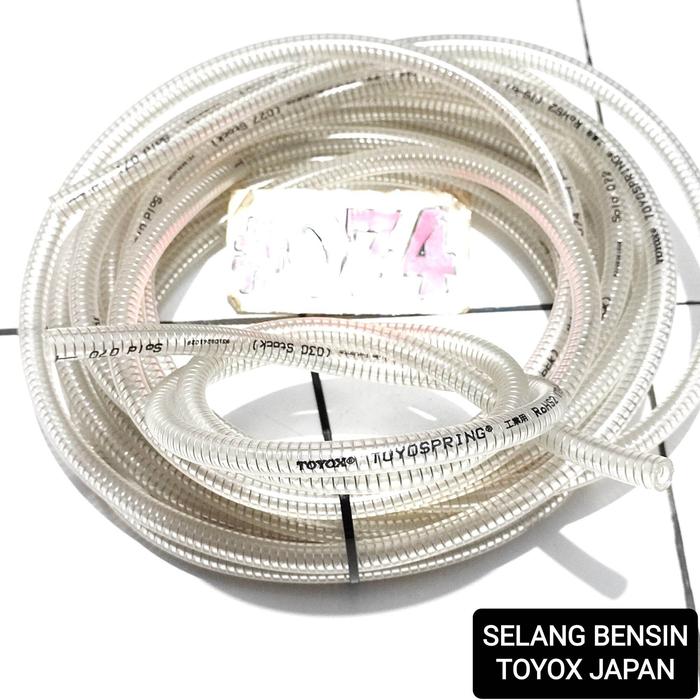SELANG TOYOX JAPAN SELANG BENSIN TRANSPARAN SELANG BENSIN LAPIS KAWAT ORIGINAL JAPAN SELANG TOYOSPRI