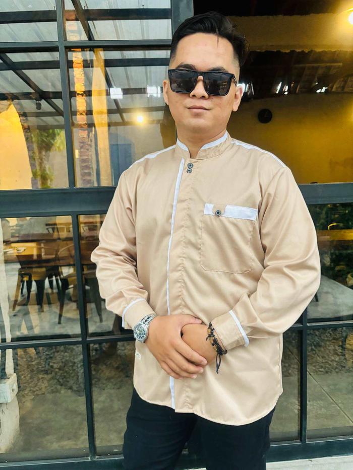 Koko Kurta Pakistan Pria Dewasa Muslim Bahan Toyobo Premium Lengan Panjang Warna Coksu by FauzanFash