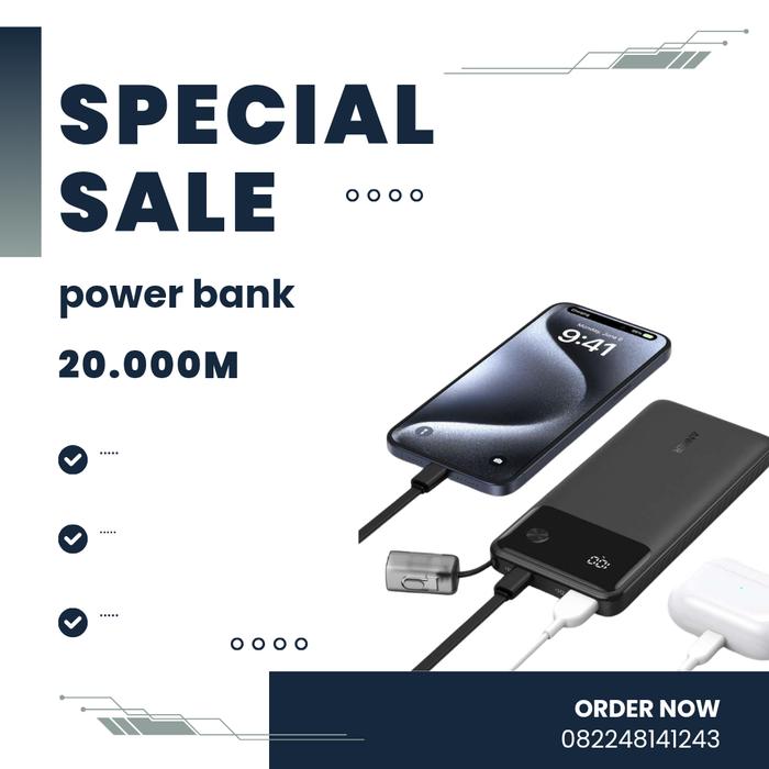 TERLARIS POWERBANK 10.000MAH TERBAIK DI DUNIA