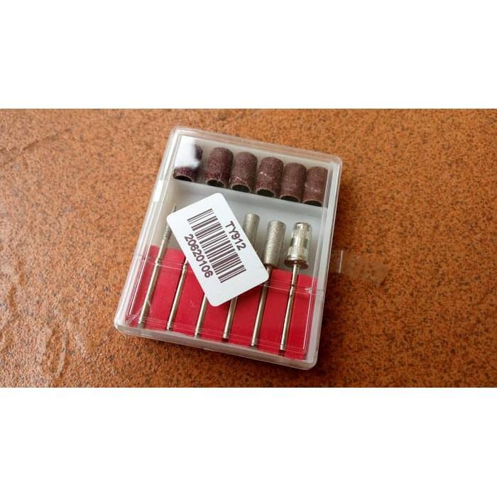 Set Mata Poles Grafir Amplas Mini Grinder Aksesoris Mini Gerinda
