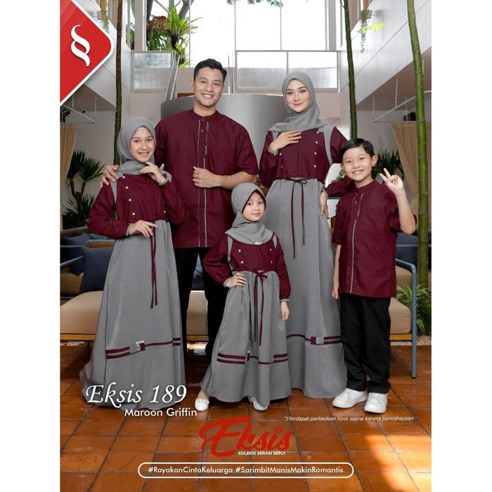 [BISA COD] EKSIS 189 MAROON GRIFFIN SEPLY KOKO DEWASA KASEO 153 MAROON GRIFFIN GAMIS DEWASA MEYRA 85