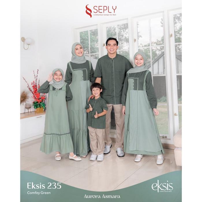 EKSIS 235 COMFEY GREEN SEPLY GAMIS DEWASA MEYRA 224 COMFEY GREEN SELIA 149 COMFEY GREEN KOKO KASEO 2