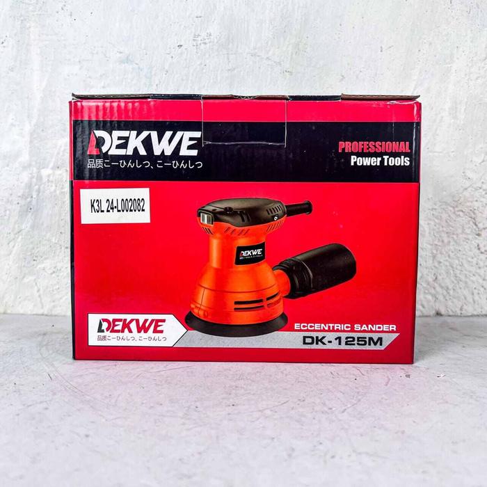 Mesin sander amplas kayu poles dual action body mobil motor kaca stainless besi pengkilap dekwe dk12