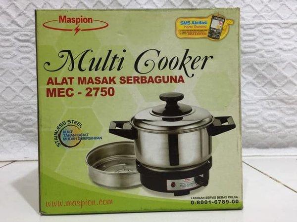 MASPION MEC-2750 MULTI COOKER ALAT MASAK SERBAGUNA