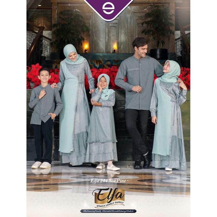 [BISA COD] ELFA 244 SEA PINE ETHICA KOKO DEWASA KAHFI 189 SEA PINE GAMIS DEWASA KAGUMI 230 SEA PINE 
