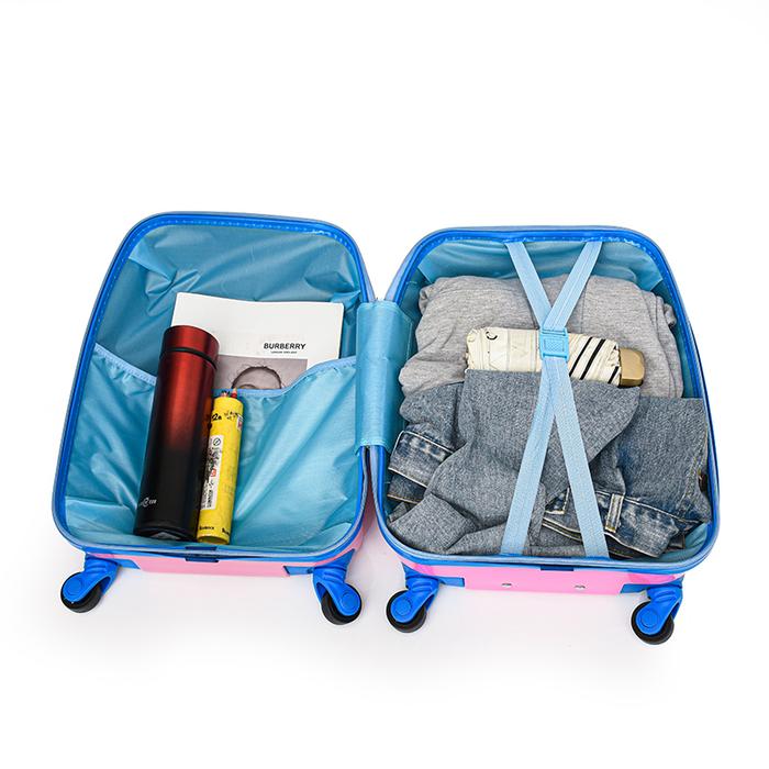 Tas Troli Koper Anak Roda 4 Import LUCU
